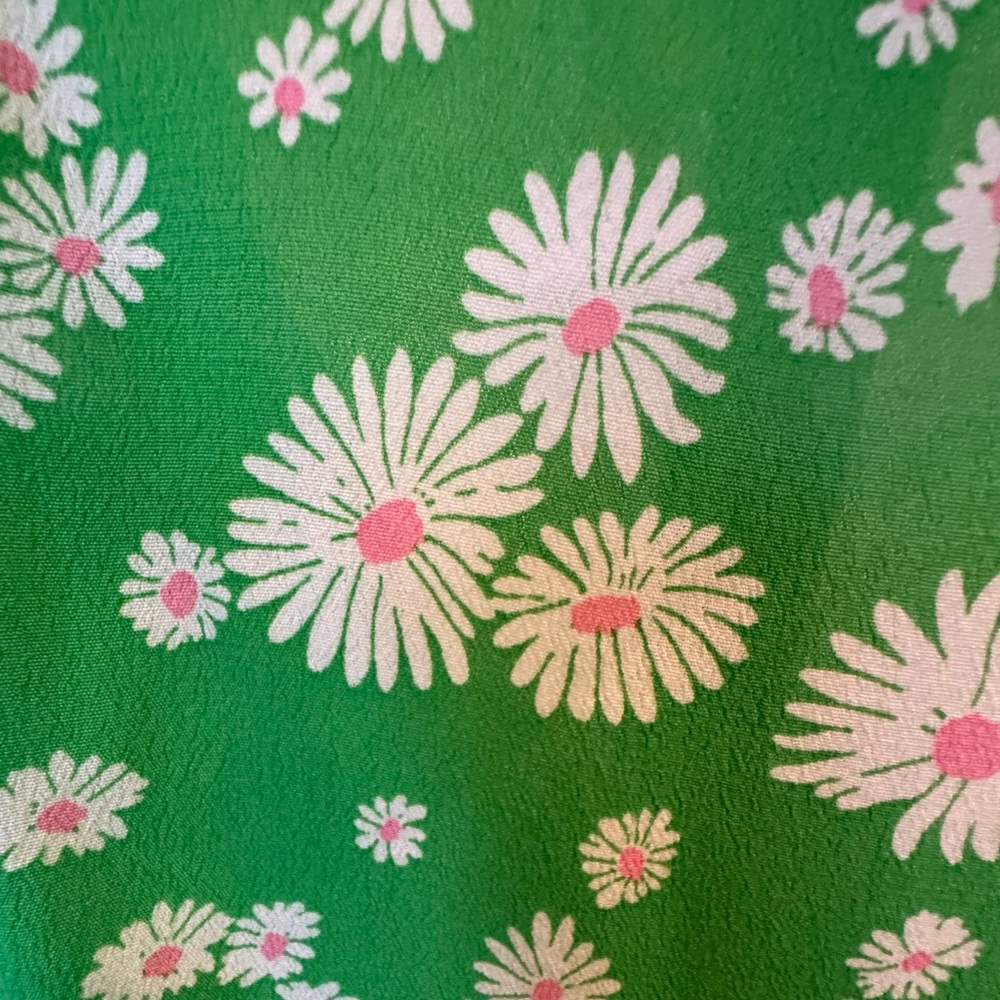 RIXO FOR TARGET DAISY 3/4 SLEEVE RUFFLE WRAP DRESS-S - Picture 7 of 8